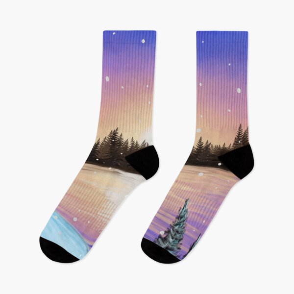 Item preview, Winter Sunset Lake designed and sold by OutJsWindow.