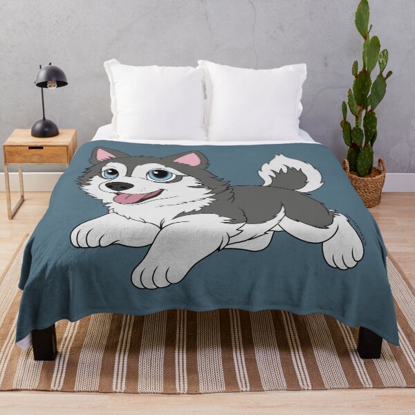 Item preview, Cute Cartoon Husky Dog designed and sold by DappledMoon.