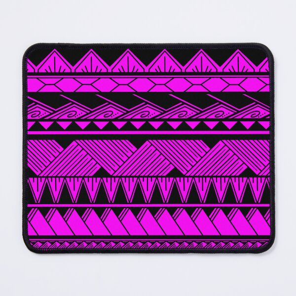 Item preview, Black and Bright Pink Tribal Pattern designed and sold by Steeb757.