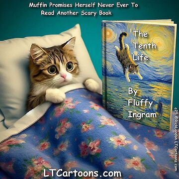Artwork thumbnail, The Tenth Life - A Kitten's Horror Story by Rick London Gifts