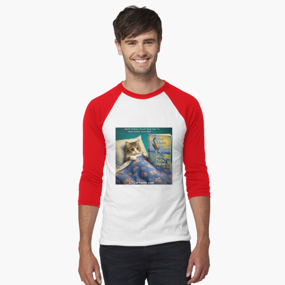 Item preview, Baseball ¾ Sleeve T-Shirt designed and sold by ltcartoons.