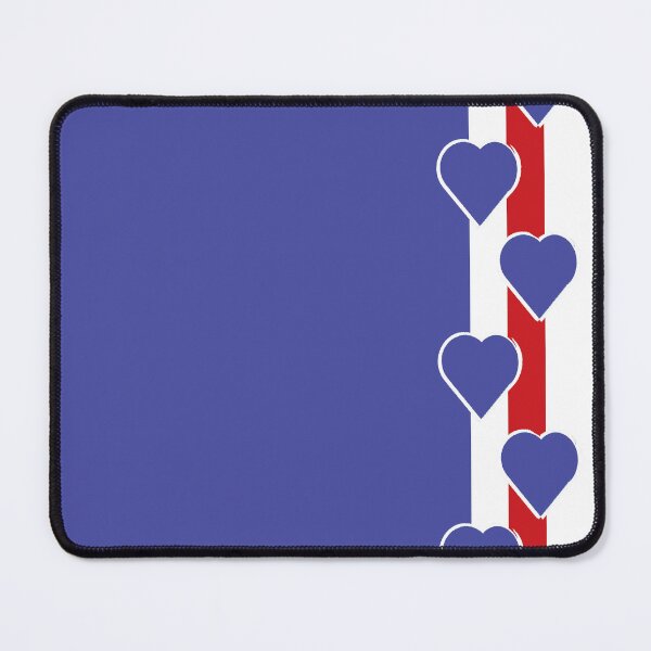 Item preview, Blue Valentine Heart-red white blue pattern 12 designed and sold by StudioViArt.