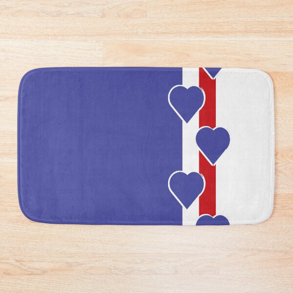 Item preview, Blue Valentine Heart-red white blue pattern 12 designed and sold by StudioViArt.