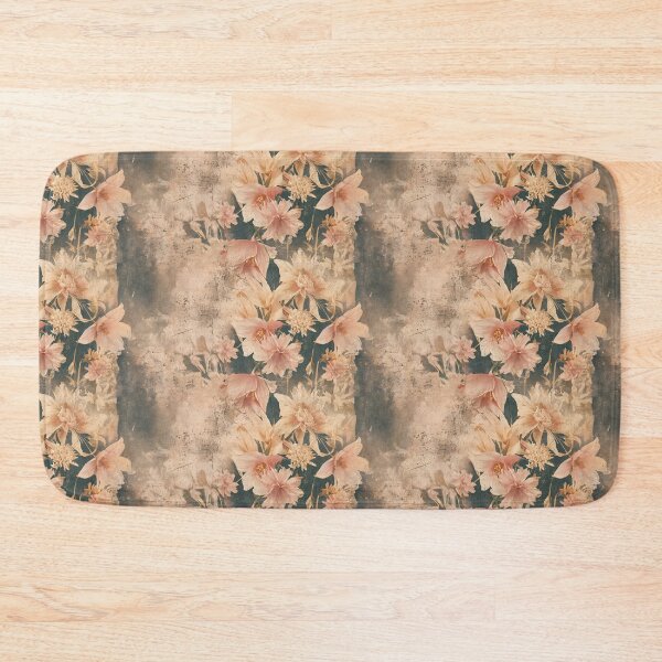Item preview, Grunge Vintage Faded Floral Pattern  designed and sold by SamJanner.