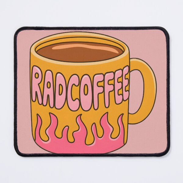 Item preview, Rad coffee Flaming Mug designed and sold by Shiningsticker8.