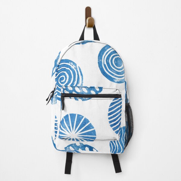 Item preview, Blue imperfect circles on white background designed and sold by AusraB.