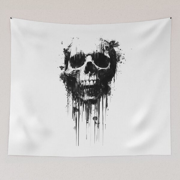 Item preview, Shadowed Skull Graffiti designed and sold by Mindsway.