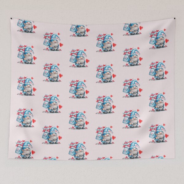Item preview, Cute Gnome Mail Carrier Valentines Day designed and sold by tamdevo1.