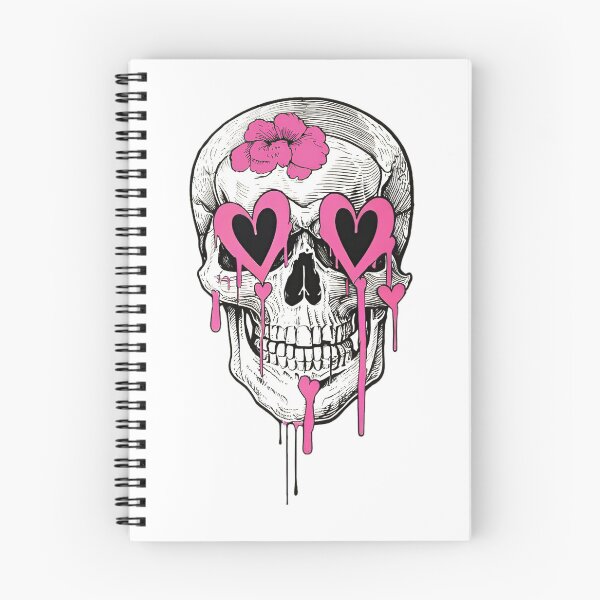 Item preview, Pink Heart Skull designed and sold by OverTimeBGD.