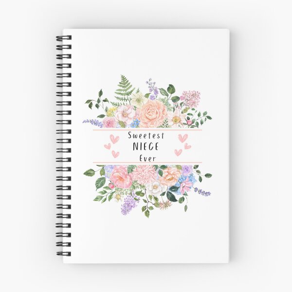Item preview, Sweetest NIECE Ever 1 - pastel, flowers designed and sold by AlinaSCorner.