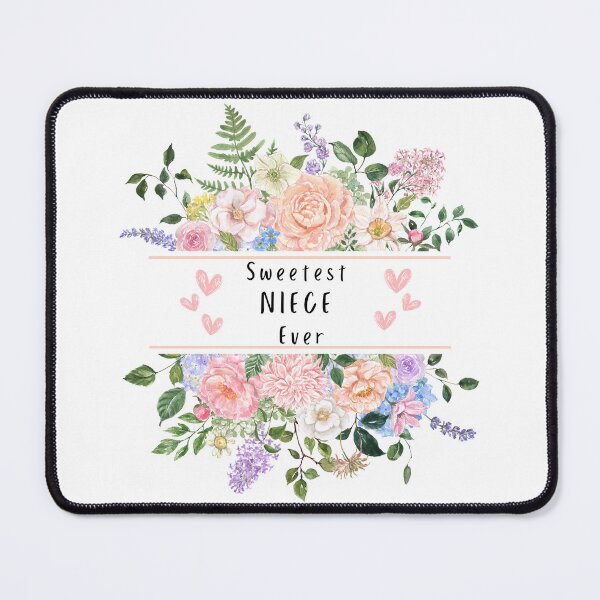 Item preview, Sweetest NIECE Ever 1 - pastel, flowers designed and sold by AlinaSCorner.