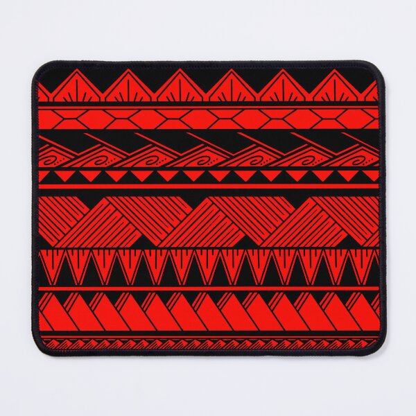 Item preview, Black and Burnt Orange Tribal Pattern designed and sold by Steeb757.