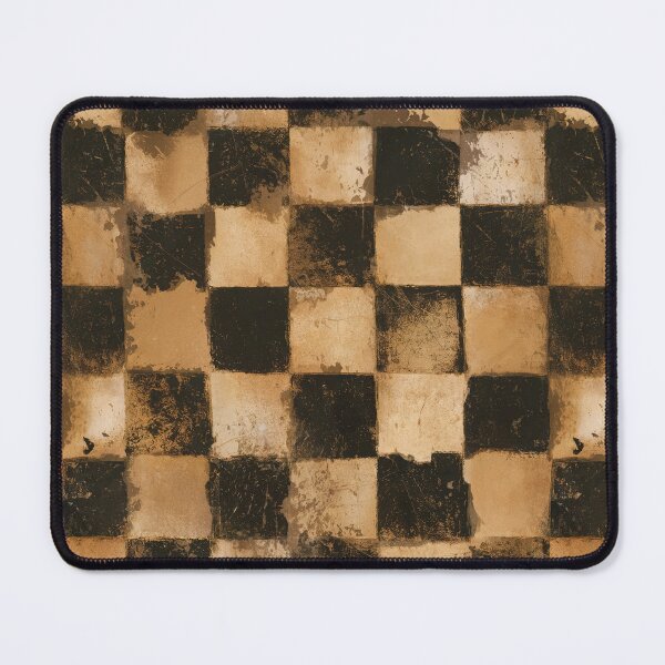 Item preview, Goth Grunge Victorian Vintage Distressed Chequered Pattern designed and sold by SamJanner.