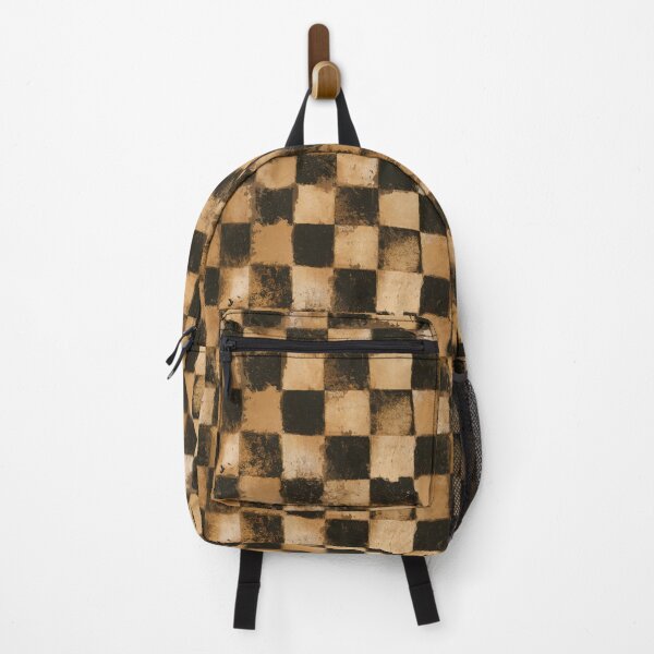 Item preview, Goth Grunge Victorian Vintage Distressed Chequered Pattern  designed and sold by SamJanner.