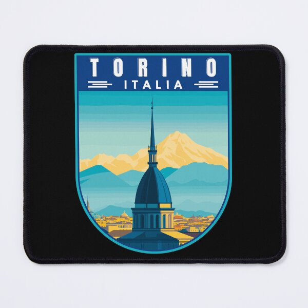 Item preview, Torino in Piedmont Italy Retro Travel Art Emblem designed and sold by MaateoDesign.