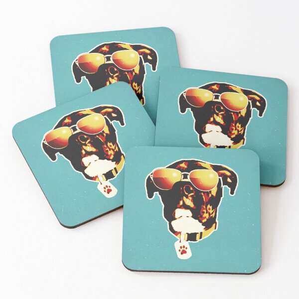 Item preview, Retro Punk Mutt - Logo - Mutt Mascot Logo with a vintage retro style - Surf N' Ruff designed and sold by RockfordPaul.