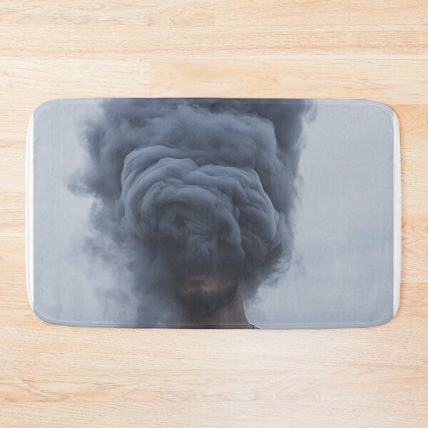Item preview, Man outdoors with smoke cloud designed and sold by anytka.