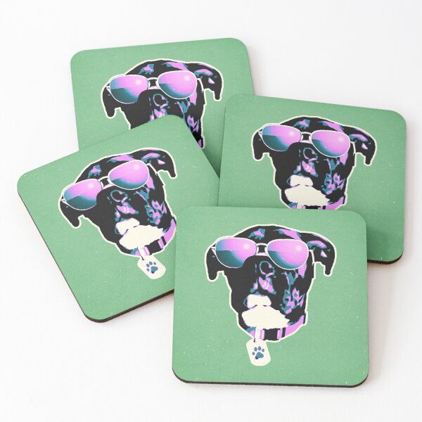 Item preview, Retro Punk Mutt - Logo - Mutt Mascot Logo with a vintage retro style - Frankenhound designed and sold by RockfordPaul.
