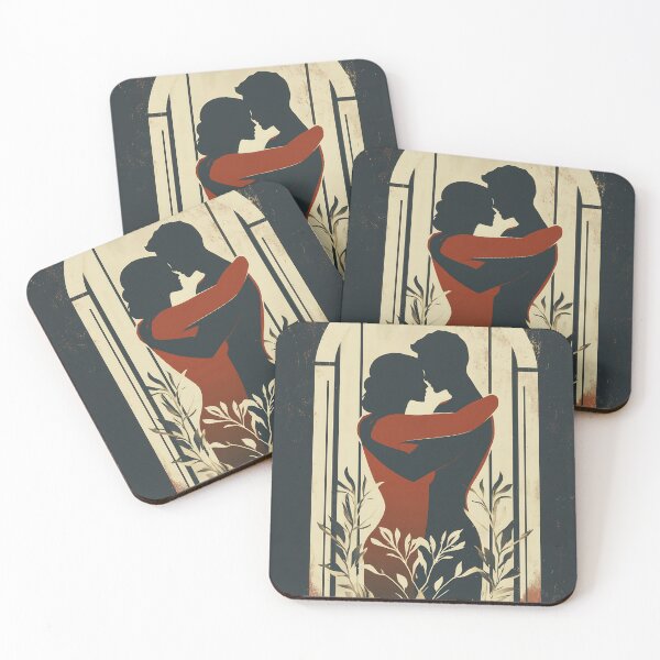 Item preview, Nature-embraced couple designed and sold by anytka.