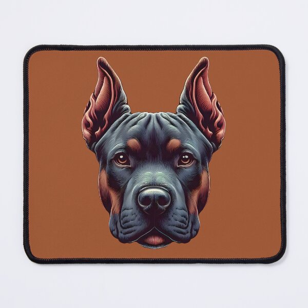 Item preview, Head of a strong and alert dog designed and sold by manwithcolors.