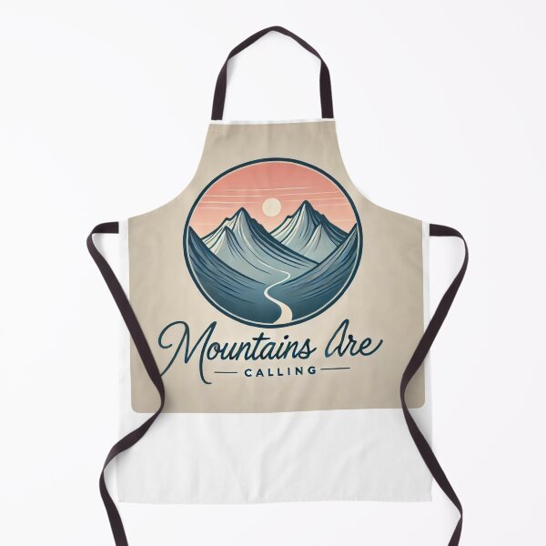 Item preview, Mountains Are Calling – Minimalist Adventure Design designed and sold by Designeerguy.
