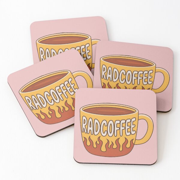 Item preview, Rad coffee Flaming Mug designed and sold by Shiningsticker8.