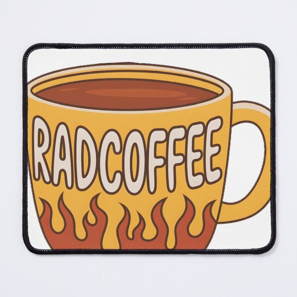 Item preview, Rad coffee Flaming Mug designed and sold by Shiningsticker8.