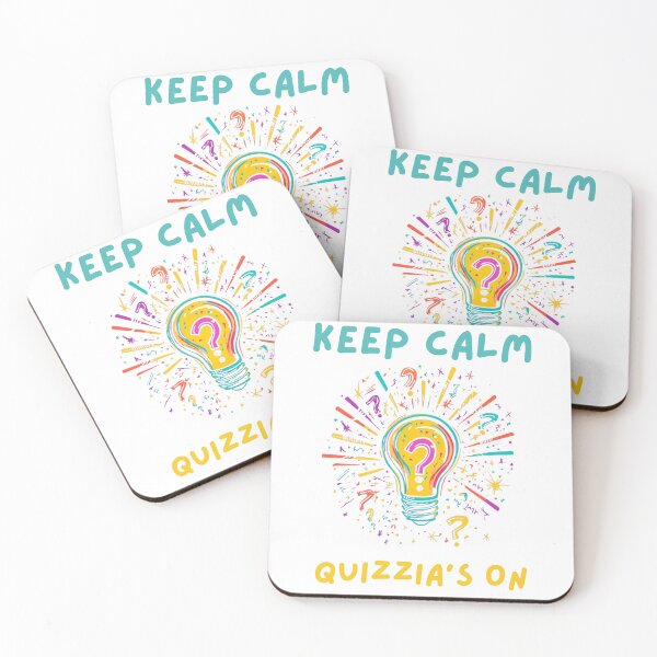 Item preview, Keep Calm Quizzia's On! designed and sold by ItsQuizziaTime.
