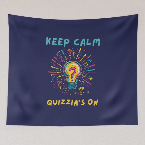 Item preview, Keep Calm Quizzia's On! designed and sold by ItsQuizziaTime.