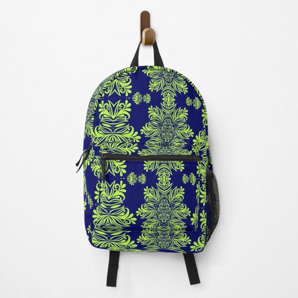 Item preview, Nature-inspired green and blue geometric pattern 6 designed and sold by AneissPiaf.