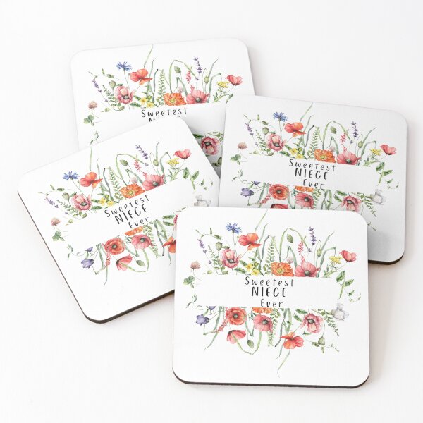 Item preview, Sweetest NIECE Ever 2 - poppies  designed and sold by AlinaSCorner.