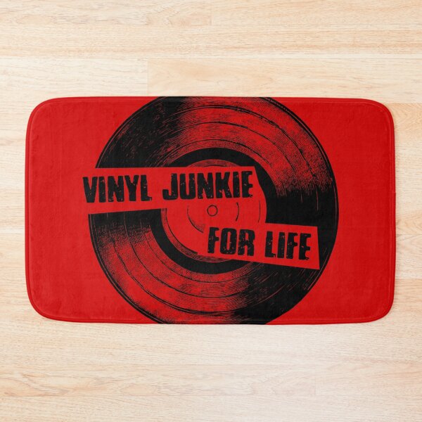 Item preview, Vinyl Junkie For Life  designed and sold by MintaApparel.