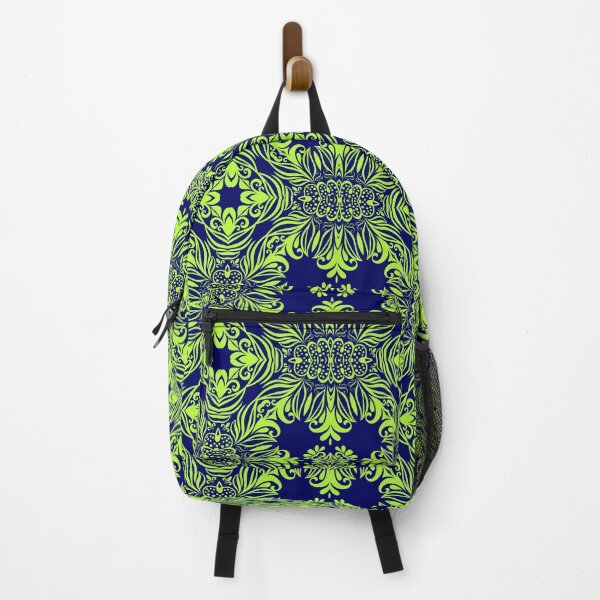 Item preview, Nature-inspired green and blue geometric pattern 8 designed and sold by AneissPiaf.