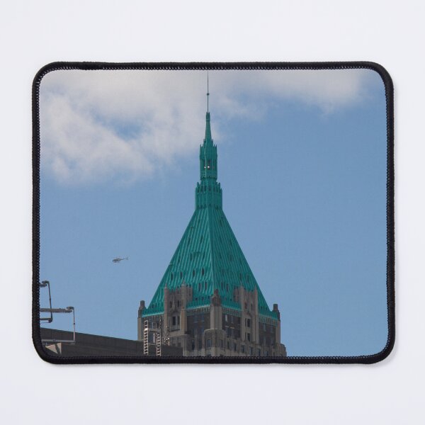 Item preview, tower with green roof and skyline designed and sold by rhosbahu.