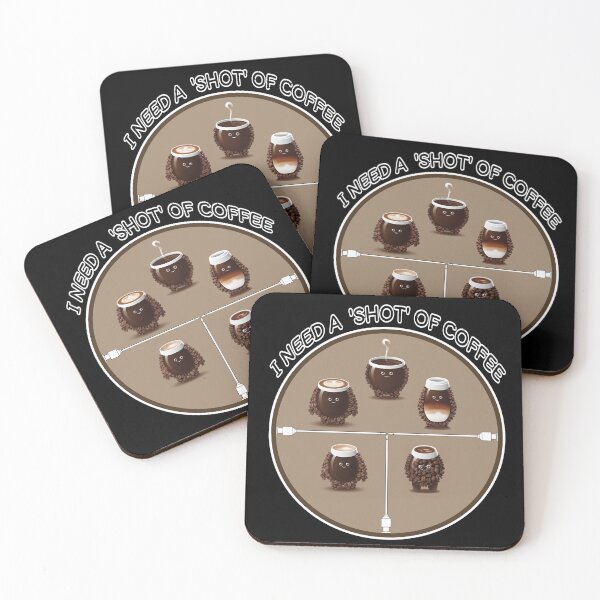 Item preview, I need a 'shot' of coffee designed and sold by RobertPiexp.