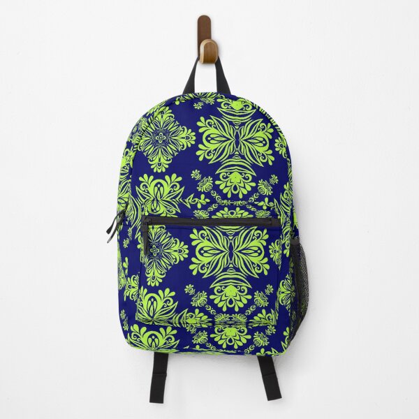 Item preview, Nature-inspired green and blue geometric pattern 10 designed and sold by AneissPiaf.
