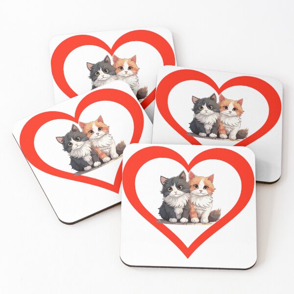 Item preview, cat heart designed and sold by anarojas96.