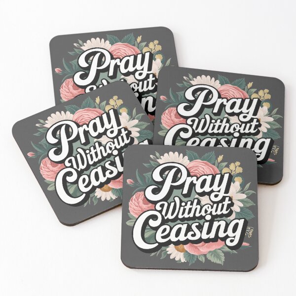 Item preview, Praying Without Ceasing With Roses designed and sold by thespecialtyhub.