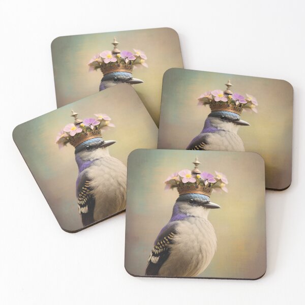 Item preview, Crowned bird designed and sold by Nicolette Vermeulen.
