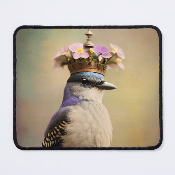 Item preview, Crowned bird designed and sold by Nicolette Vermeulen.