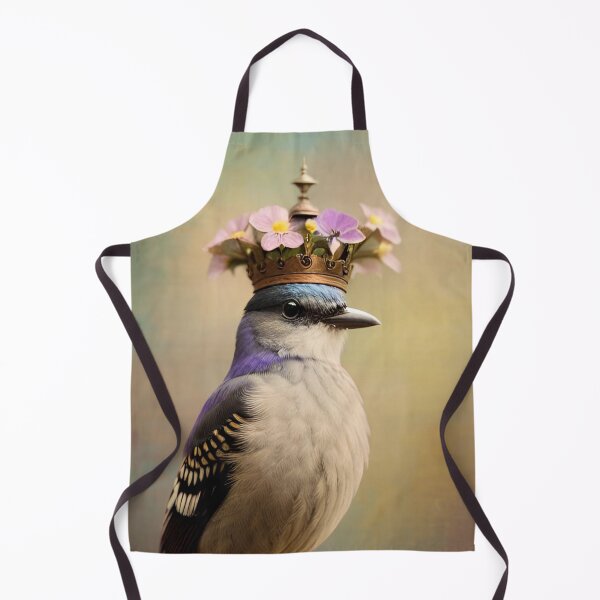 Item preview, Crowned bird designed and sold by Nicolette Vermeulen.