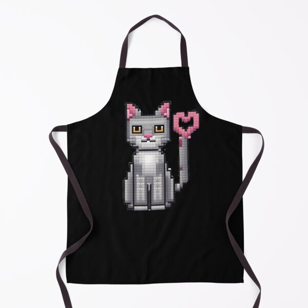 Item preview, pixel cat designed and sold by always-for-you.