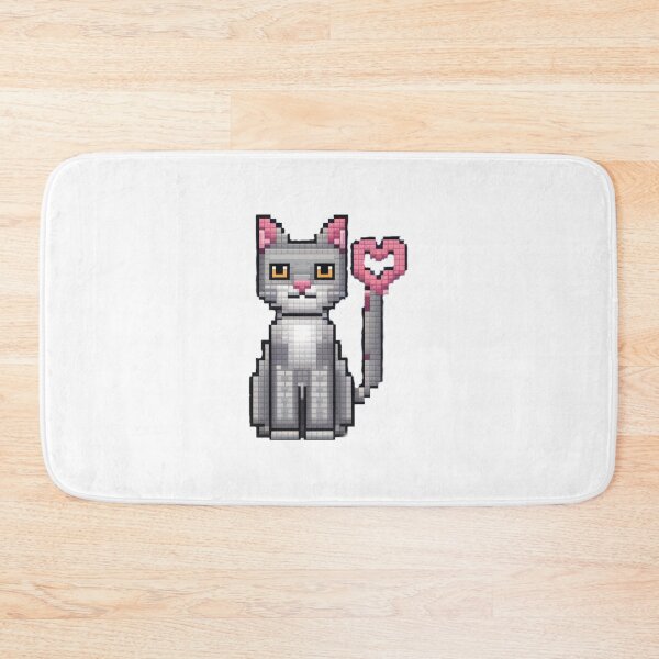 Item preview, pixel cat designed and sold by always-for-you.