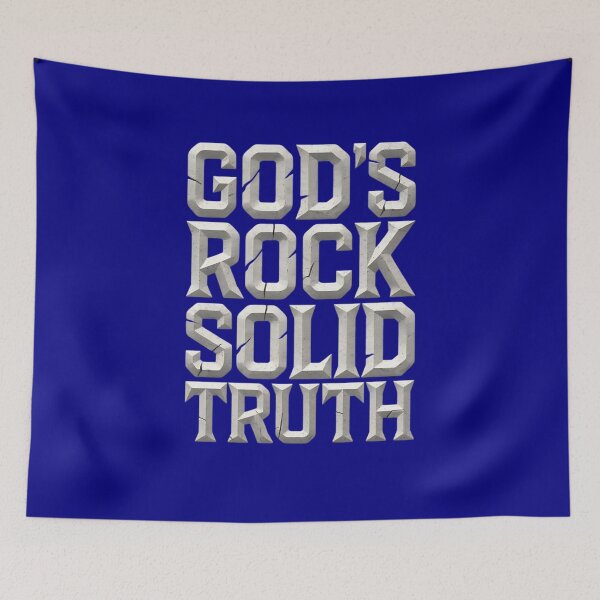 Item preview, Carved Stone Religious Message designed and sold by TeeGrit.