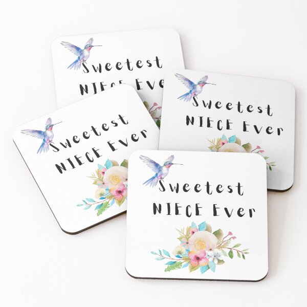 Item preview, Sweetest NIECE Ever 4 - birds and flowers designed and sold by AlinaSCorner.