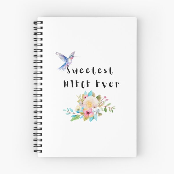 Item preview, Sweetest NIECE Ever 4 - birds and flowers designed and sold by AlinaSCorner.