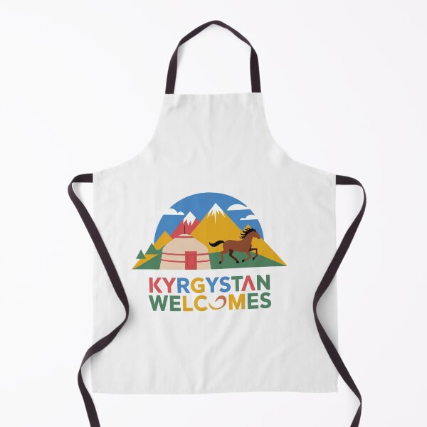 Item preview, Kyrgyzstan Welcomes Flag Map Yurt, Bishkek, Lake Issyk-Kul designed and sold by AnimalsDH305.