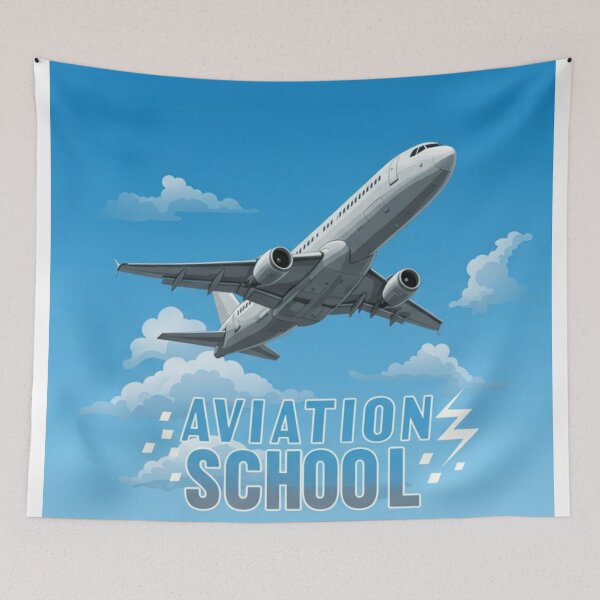 Item preview, #1 AVIATION SCHOOL designed and sold by UYArts.