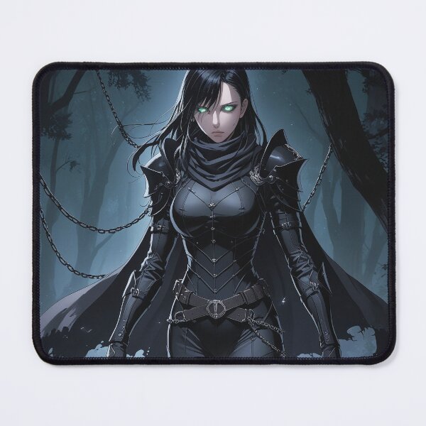 Item preview, Black Outfit Monster Hunter Anime Girl designed and sold by KungKthulhu.