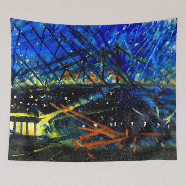 Item preview, Joseph Stella - Night View of Brooklyn Bridge designed and sold by irynaartbyim.